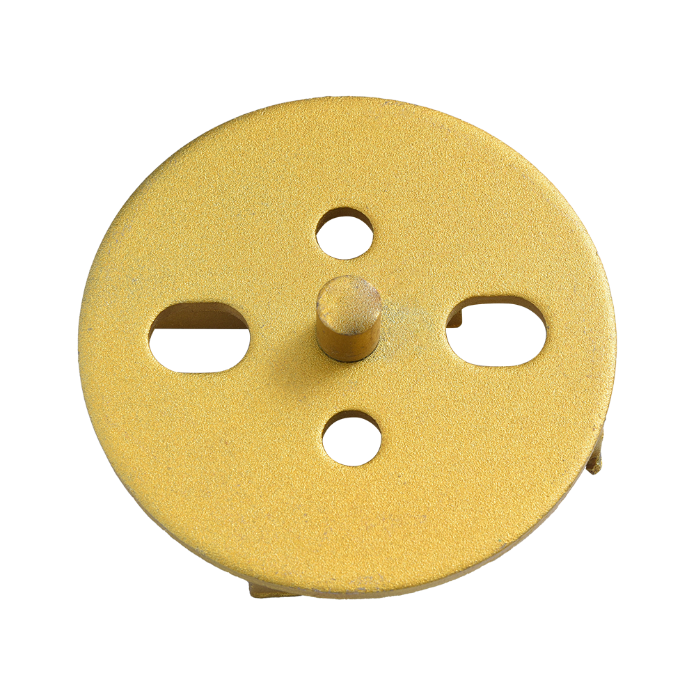 # 120 Fiq trous ordinaires et quatre dents (avec colonne) Tête de coupe de diamant de plancher