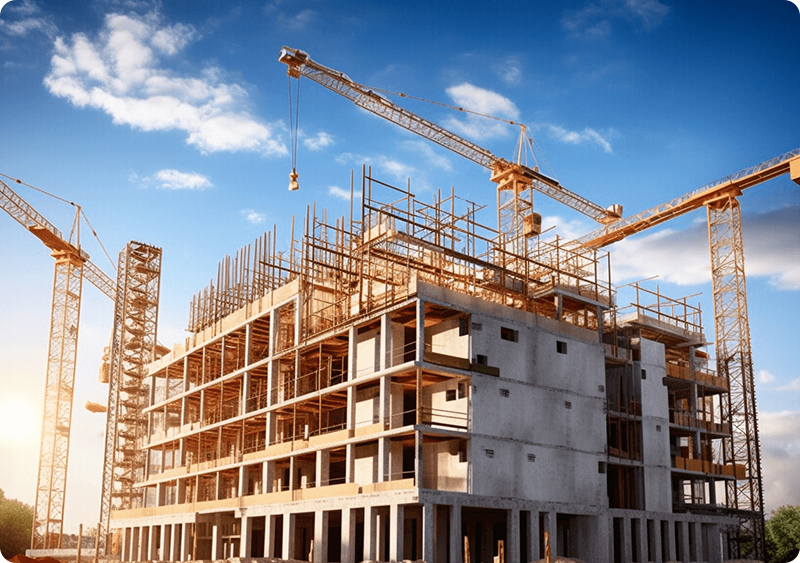 Construction du bâtiment